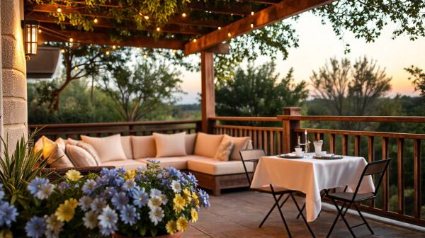 10 idées originales pour aménager une terrasse de mobil-home