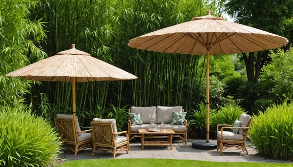 Parasols de jardin en bambou : retour sur un classique