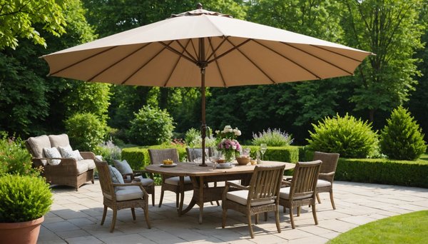 Parasols de jardin haut de gamme : est-ce que ça vaut le coup ?